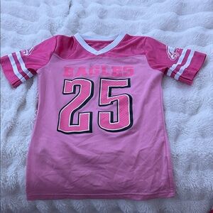 NFL Eagles Kids Pink Jersey